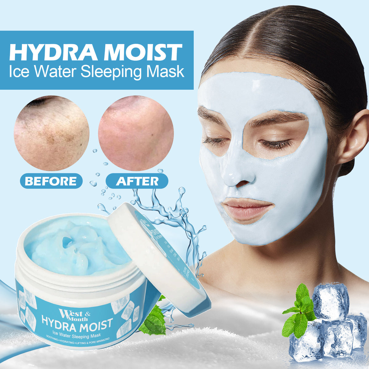 West&Month Radiant Sleep Facial Mask