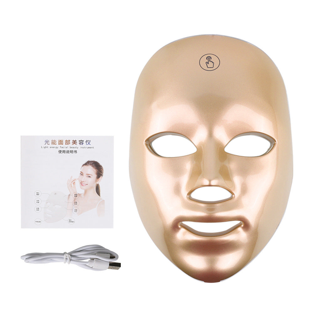 Touch Screen Seven-color Light Mask