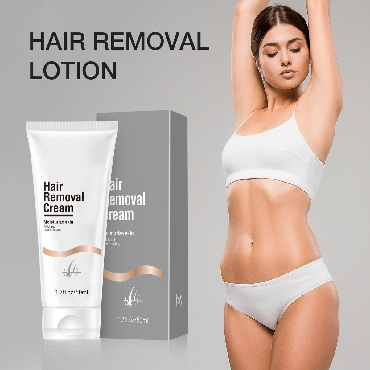 Body Hair Removal Cream And Soothing Cream