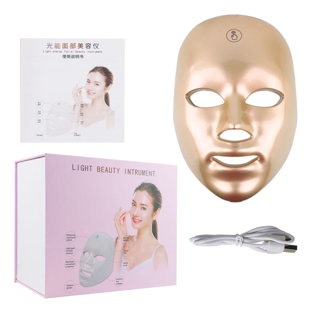 Touch Screen Seven-color Light Mask